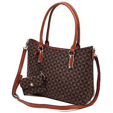 4-in-1 Monogram Satchel Value Set