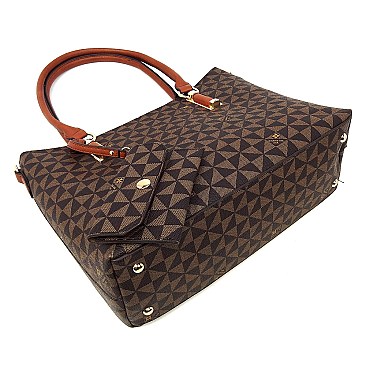 4-in-1 Monogram Satchel Value Set