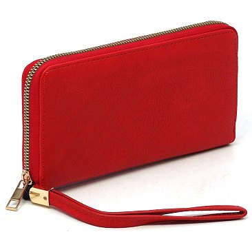 Classic Zip Around Wallet Wristlet