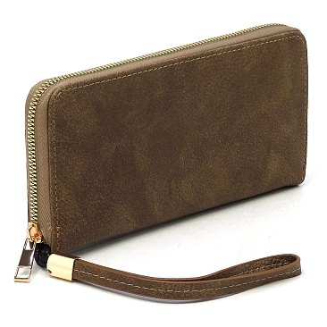 Classic Zip Around Wallet Wristlet