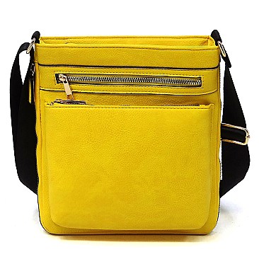 Fashion Crossbody Bag with Zipper Around Extention