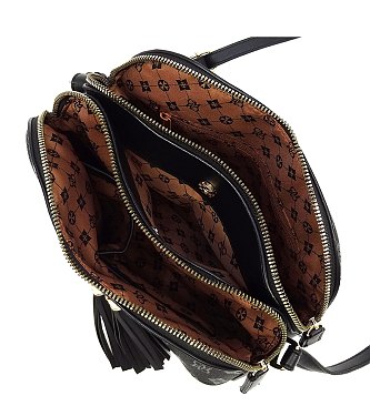 CM Monogram Multi Compartment Dome Crossbody Bag