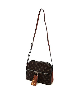 CM Monogram Multi Compartment Dome Crossbody Bag