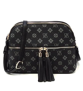 CM Monogram Multi Compartment Dome Crossbody Bag