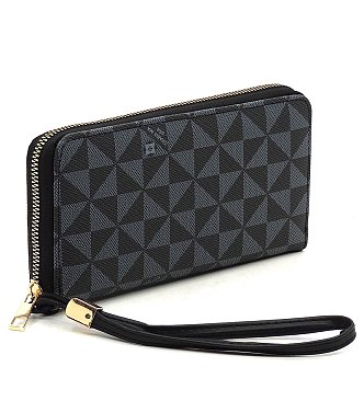 Monogram Zip Around Wallet