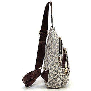 Monogram Sling Shoulder Backpack