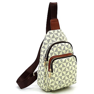 Monogram Sling Shoulder Backpack