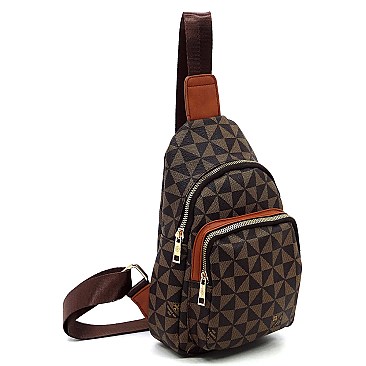 Monogram Sling Shoulder Backpack