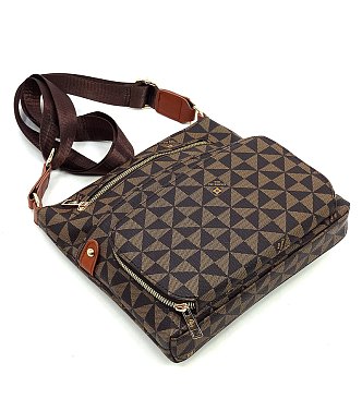 Fashion Monogram Crossbody Bag