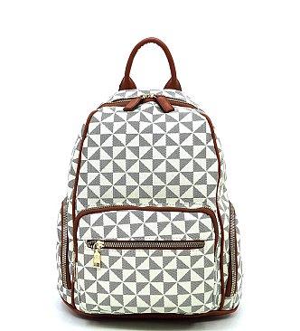 Monogram Backpack / Multi Pockets