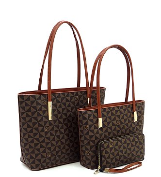 Monogrammed 3-in-1 Tote