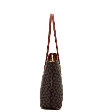 Monogrammed 3-in-1 Tote