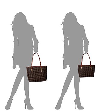 Monogrammed 3-in-1 Tote