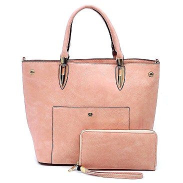 Fashion Top Handle 2-in-1 Satchel Set