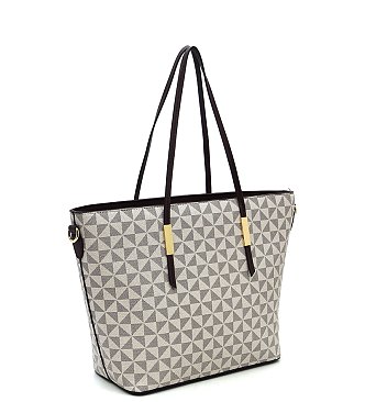 Monogram 2-in-1 Shopping Bag