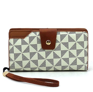 PM Monogram Clutch Wallet Wristlet