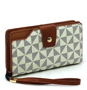 PM Monogram Clutch Wallet Wristlet