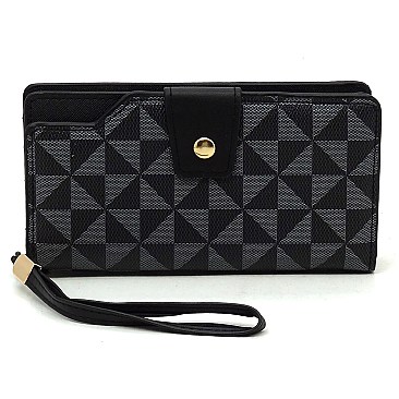 Monogram Clutch Wallet Wristlet