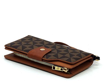 PM Monogram Clutch Wallet Wristlet