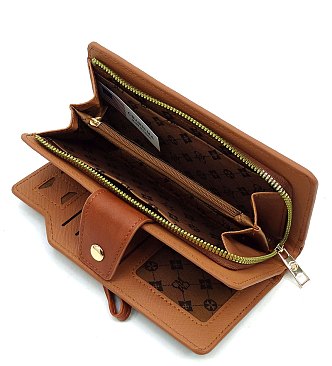 PM Monogram Clutch Wallet Wristlet