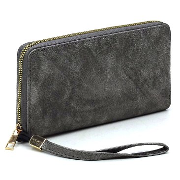 Classic Zip Around Wallet Wristlet