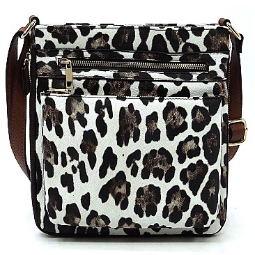 Fashion Crossbody Bag with Zipper Around Extention