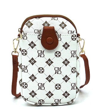 CM Monogram Mini Crossbody Bag Cell Phone Purse