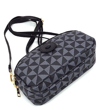 PM Monogram Multi Compartment Crossbody Bag