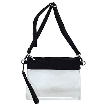 Trendy Clear Transparent Crossbody Bag