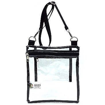 Trendy  Visible Clear Crossbody Bag