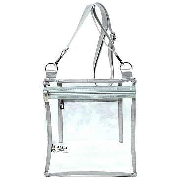 Trendy  Visible Clear Crossbody Bag