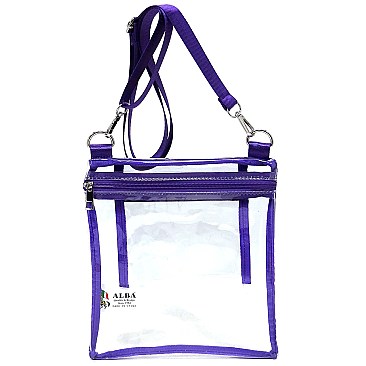 Trendy  Visible Clear Crossbody Bag