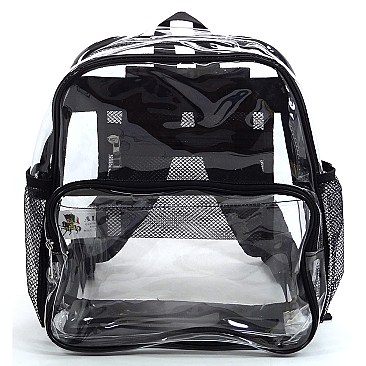 Trendy  Visible Clear MULTI COMPARTMENT BACKPACK