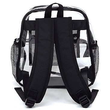 Trendy  Visible Clear MULTI COMPARTMENT BACKPACK