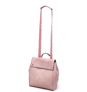 Fashion Flap Convertible Backpack