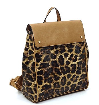 Fashion Flap Convertible Backpack