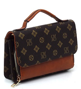 CM Monogram Mini Crossbody Bag Cell Phone Purse