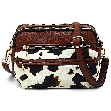 Classic Fashion Multi Pocket Crossbody Bag