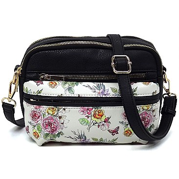 Classic Fashion Multi Pocket Crossbody Bag