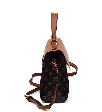 CM Monogram Top Handle Satchel