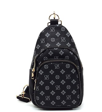 CM Monogram Guitar Strap Sling Bag Backpack