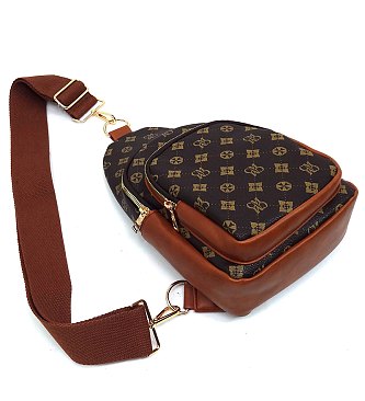 CM Monogram Guitar Strap Sling Bag Backpack