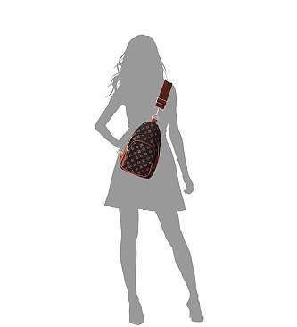 CM Monogram Guitar Strap Sling Bag Backpack