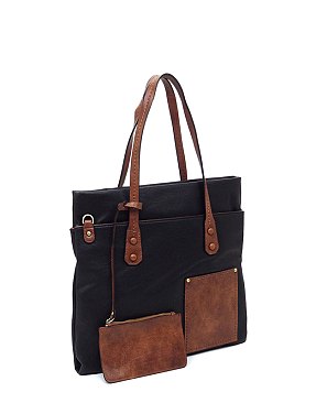 Fashion Front Pocket 2-in-1 Shopper