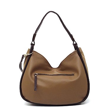 Real Suede Leather Shoulder Bag Hobo