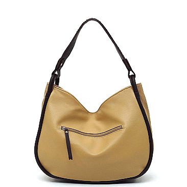 Real Suede Leather Shoulder Bag Hobo