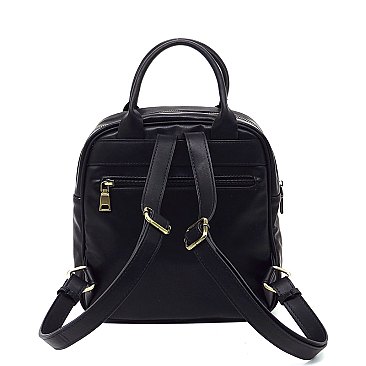 Real Suede Leather Backpack