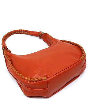 Fashion Whipstitch Shouler Bag Hobo