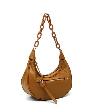 Fashion Acrylic Chain Shouler Bag Hobo
