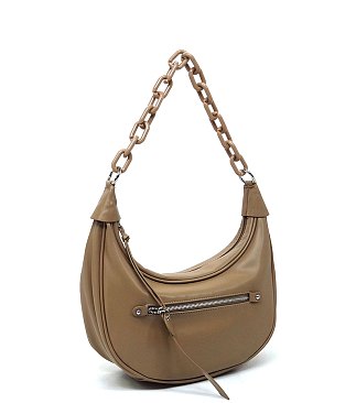 Fashion Acrylic Chain Shouler Bag Hobo